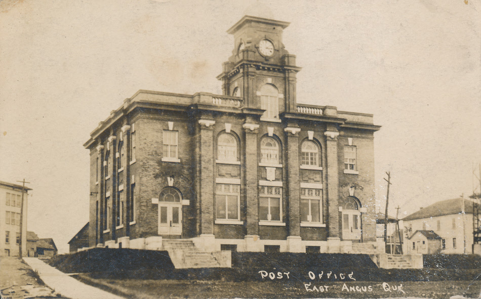 East Angus Post Office Post Card