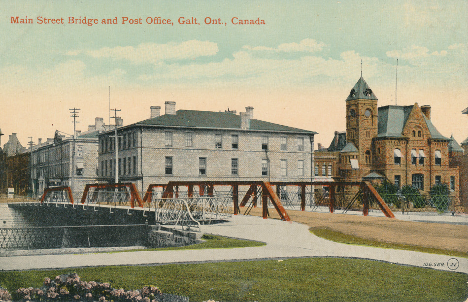Galt,  Post Office Post Card