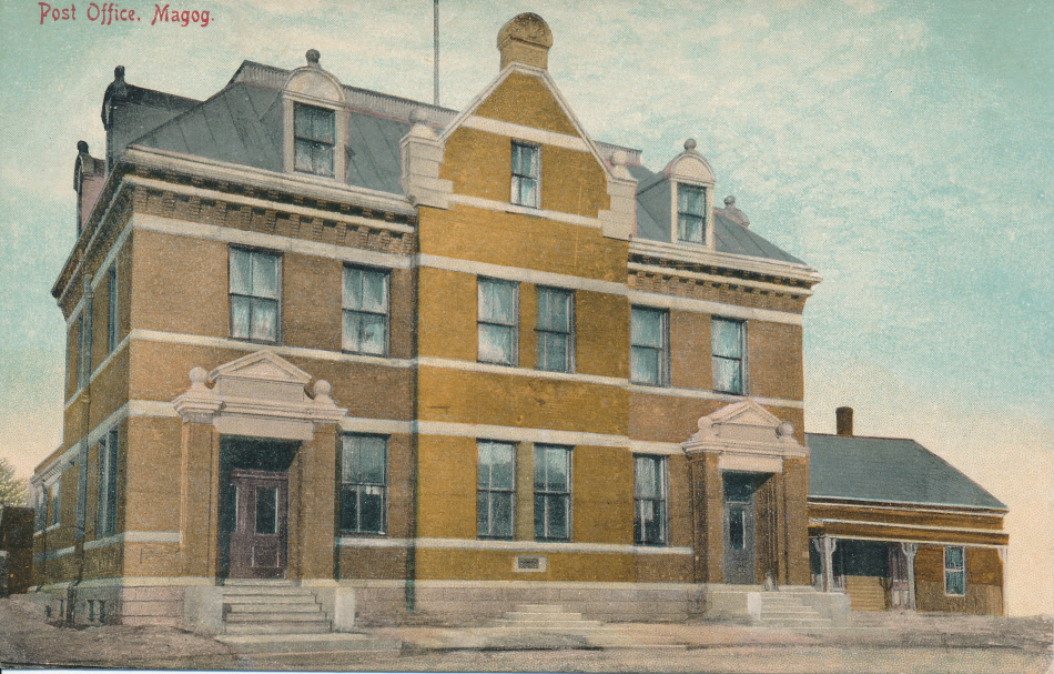 Magog,  Post Office Post Card