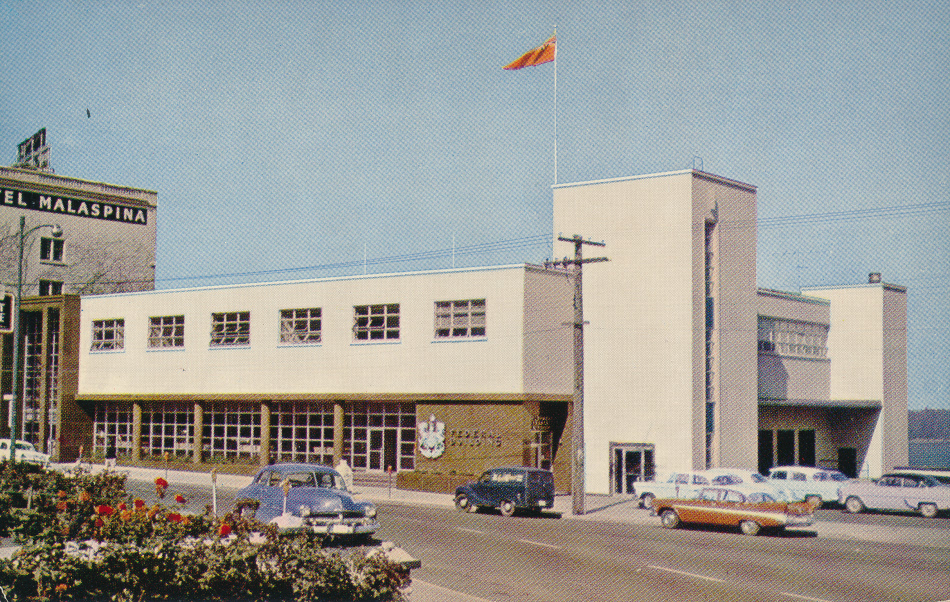 Nanaimo Post Office Post Card