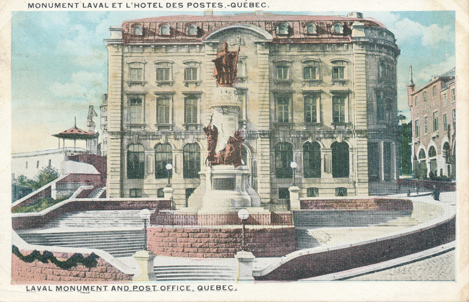 Quebec Post Office Post Card