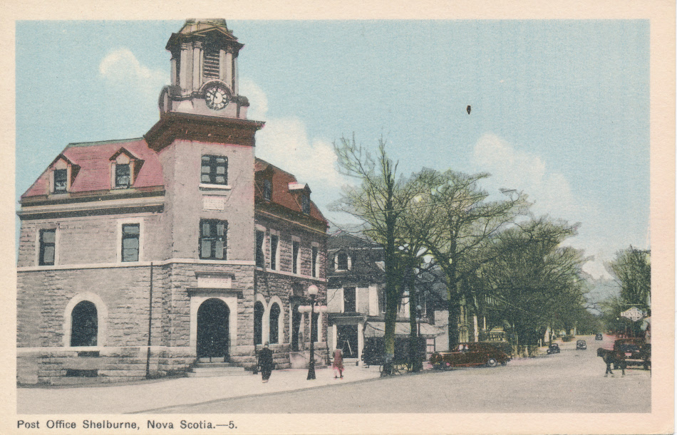Shelburne,  Post Office Post Card