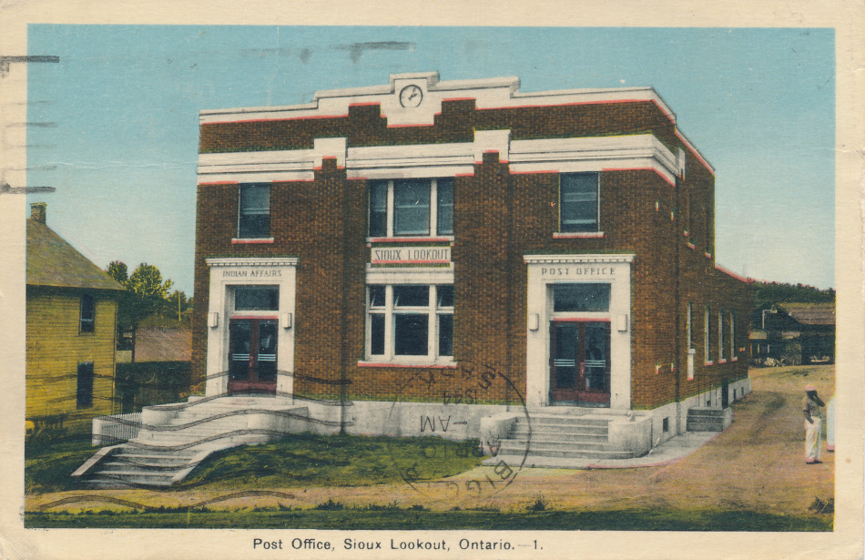 Sioux Lookout,  Post Office Post Card
