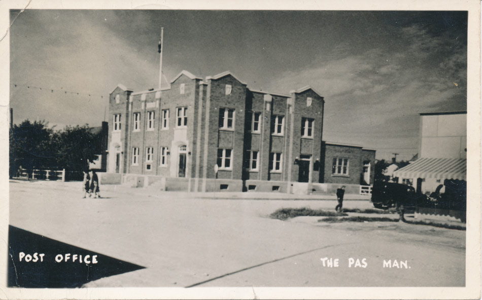 The Pas,  Post Office Post Card