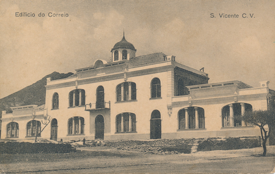 So Vicente, Cape Verde Post Office Post Card