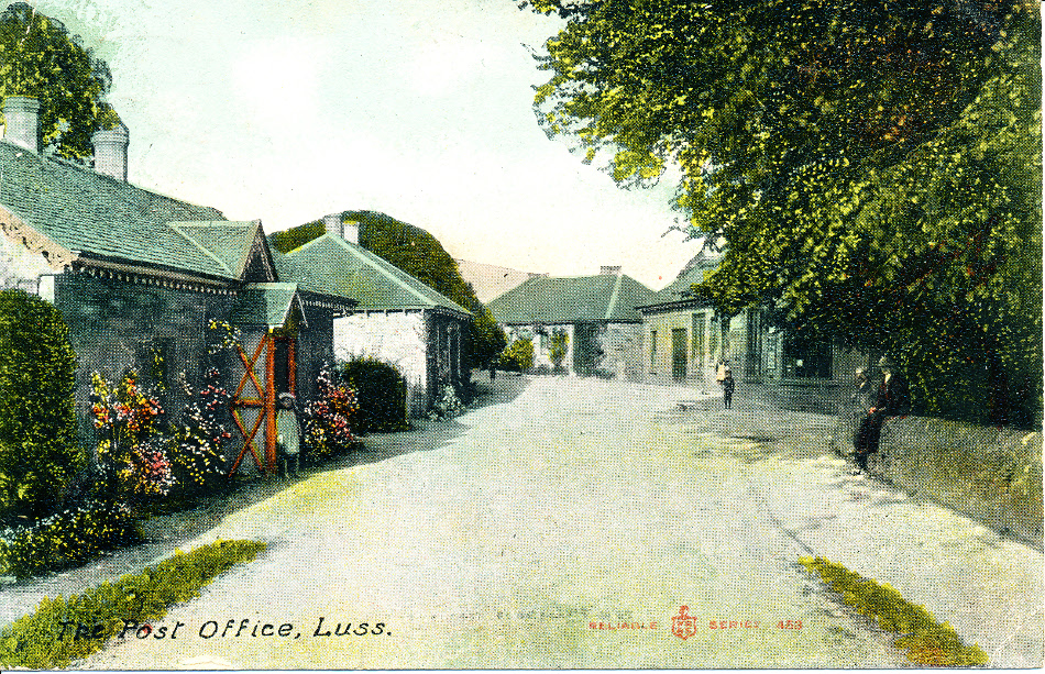 Luss, England Post Office Post Card