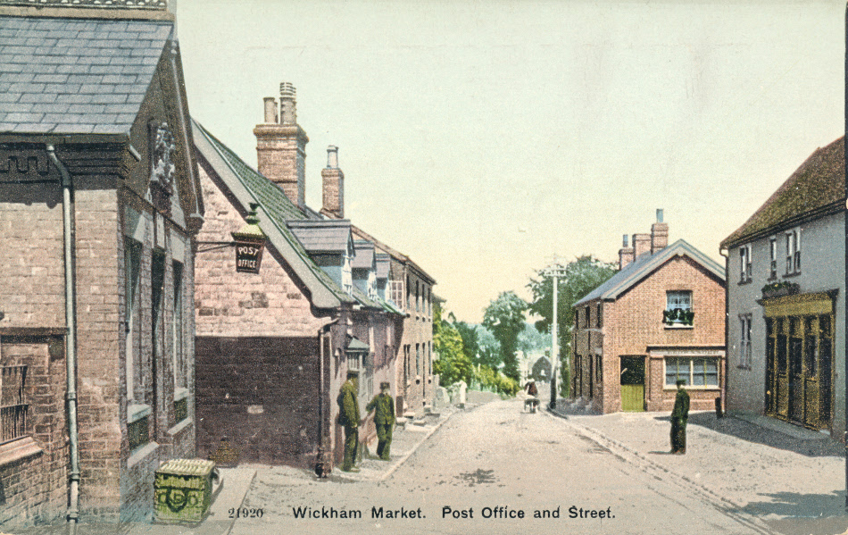 Wickham, England Post Office Post Card