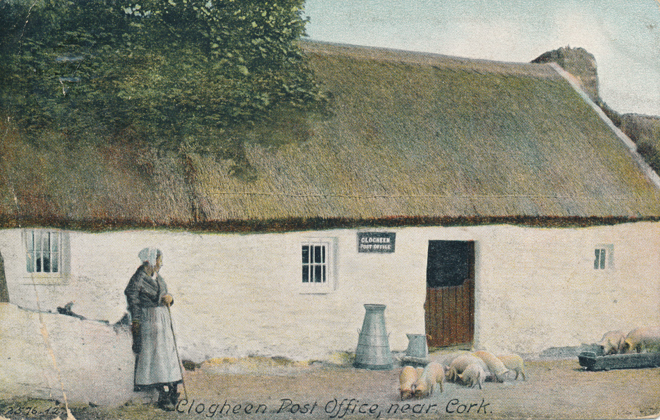 Ireland, Clogheen Post Office Post Card
