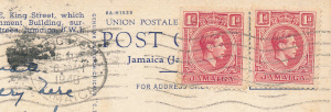 Jamaica, Kingston Post Office Post Card