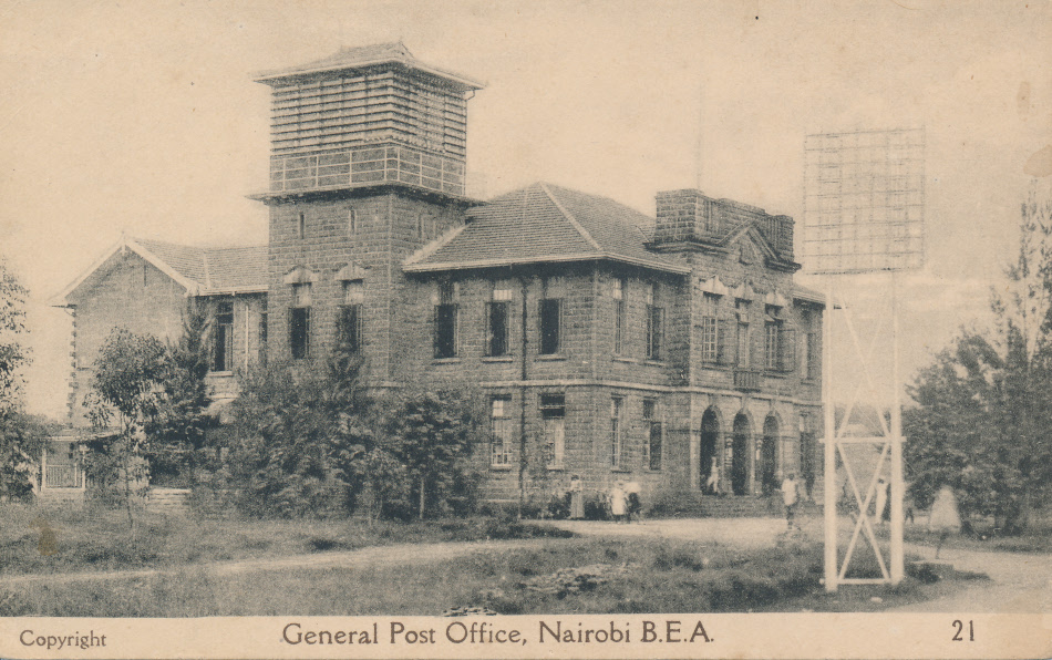 Kenya, Nairobi Post Office Post Card
