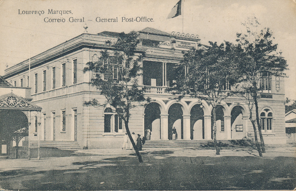 Mozambique, Lourenco Marques Post Office Post Card