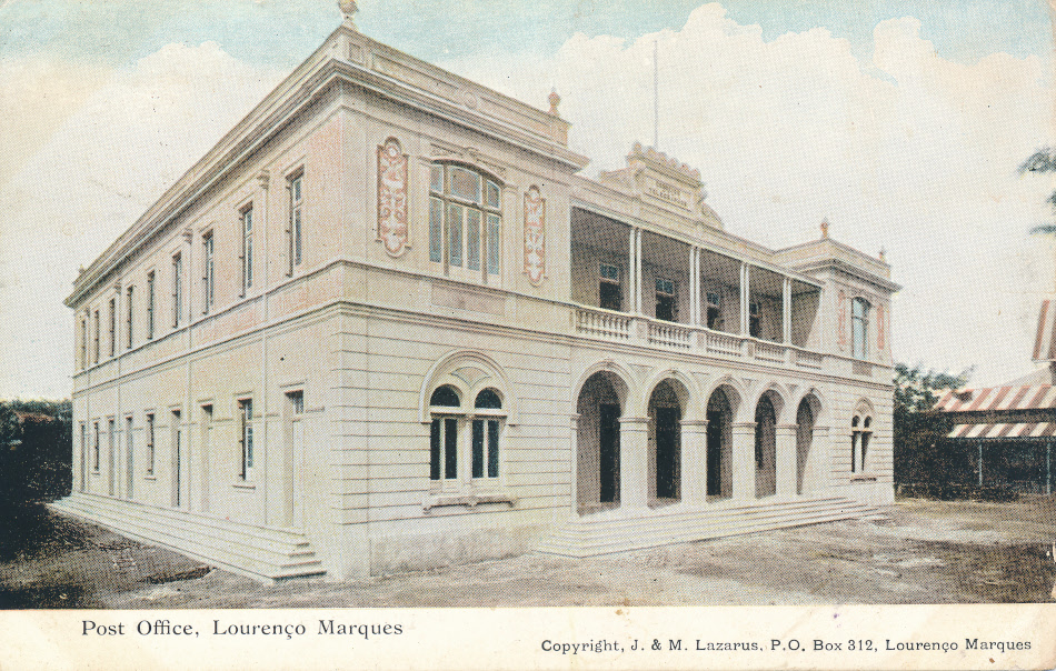 Mozambique, Lourenco Marques Post Office Post Card