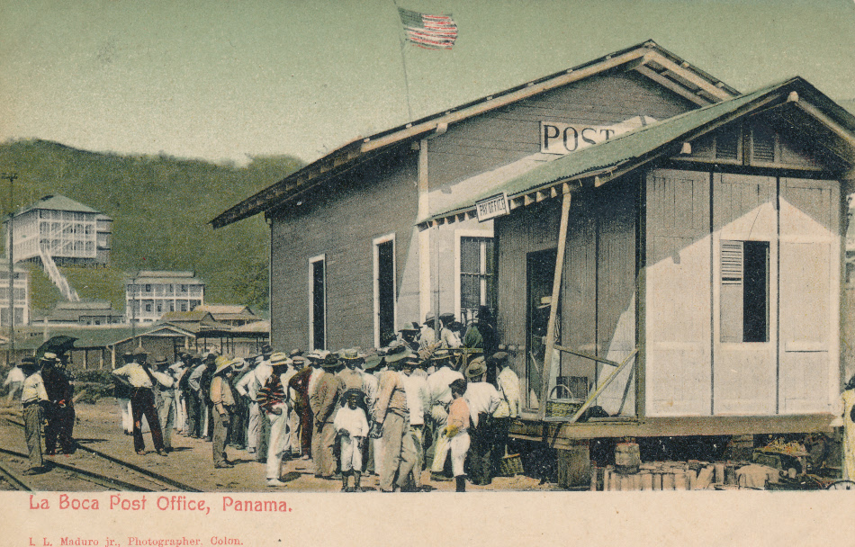 Panama, La Boca Post Office Post Card