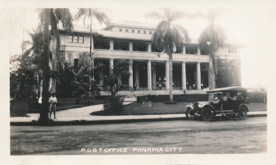 Panama, La Boca Post Office Post Card