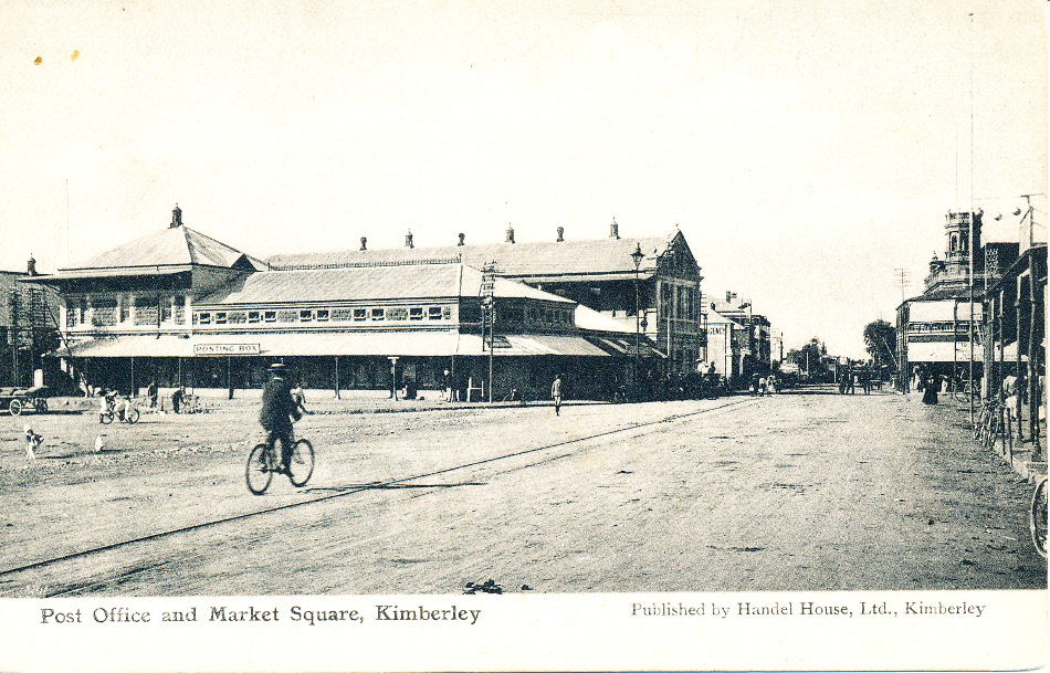 South Africa,Kimberly Post Office Post Card