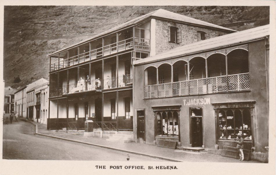 St Helena, Jamestown Post Office Post Card