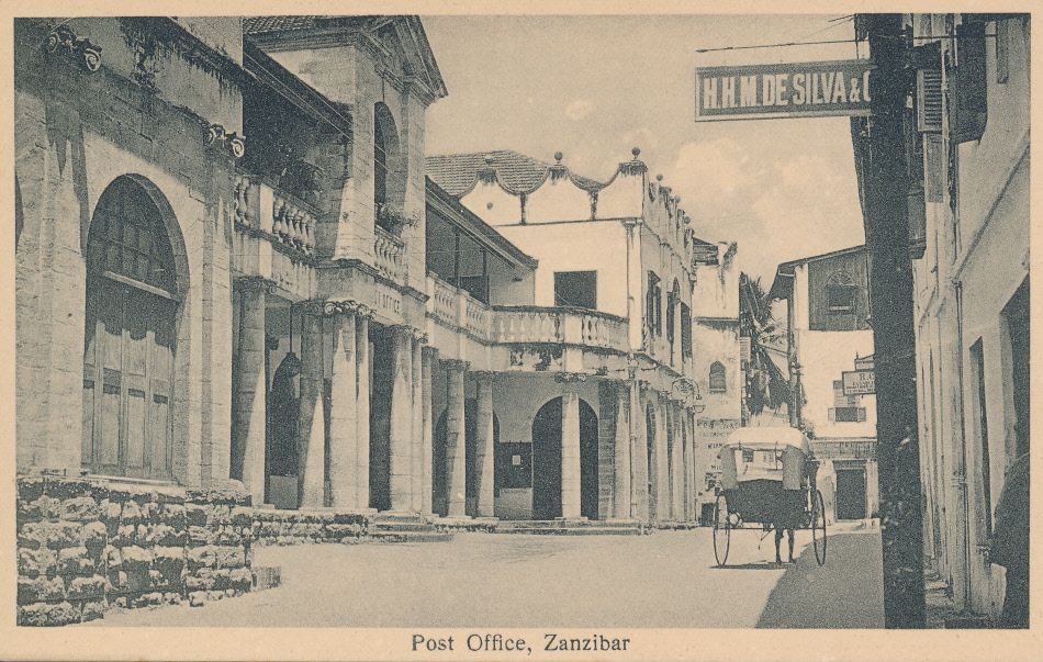 Tanzania,Zanzibar Post Office Post Card