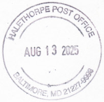 US Post Office Halethorpe, Maryland