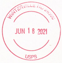 US Post Office Winterville, North Carolina