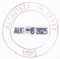 US Post Office Altavista, Virginia