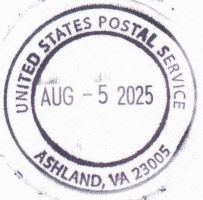 US Post Office Ashland, Virginia