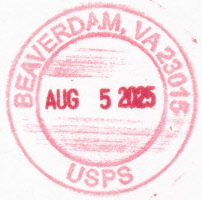 US Post Office Beaverdam, Virginia