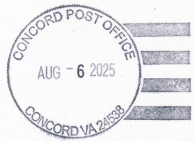 US Post Office Concord, Virginia