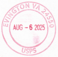 US Post Office Evington, Virginia