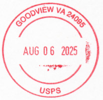 US Post Office Goodview, Virginia