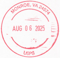 US Post Office Monroe, Virginia