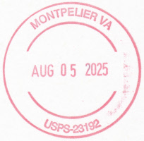 US Post Office Montpelier, Virginia