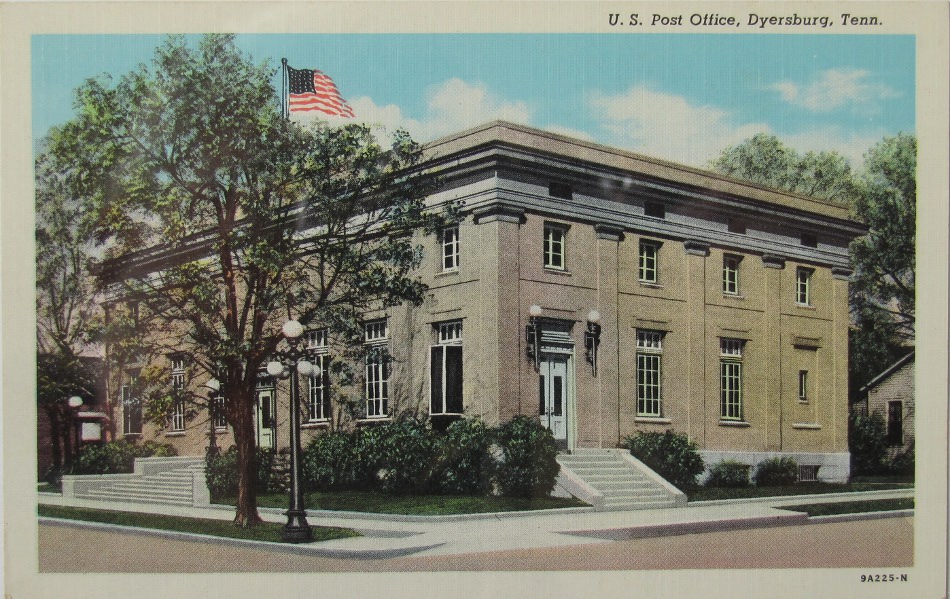 Dyersburg Tennessee Post Office Photo
