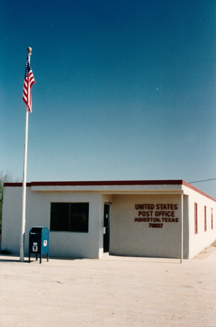 US Post Office Asherton, Texas