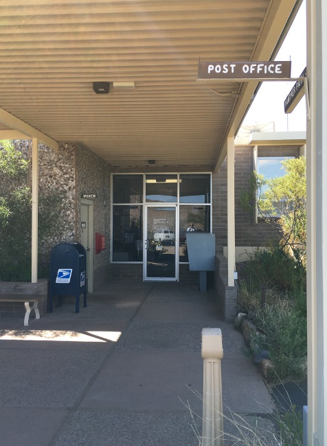 US Post Office Big Bend, Texas