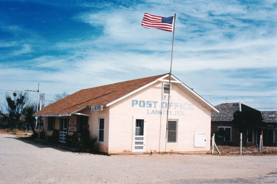 US Post Office Langtry, Texas