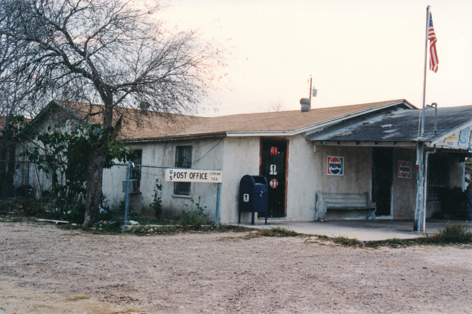 US Post Office Lopeno, Texas