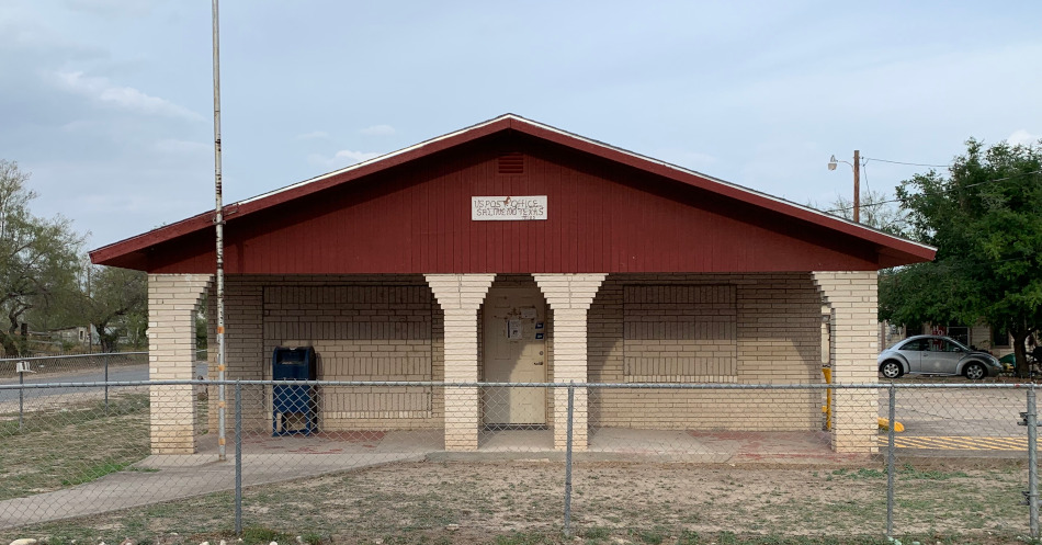 US Post Office Salineno, Texas