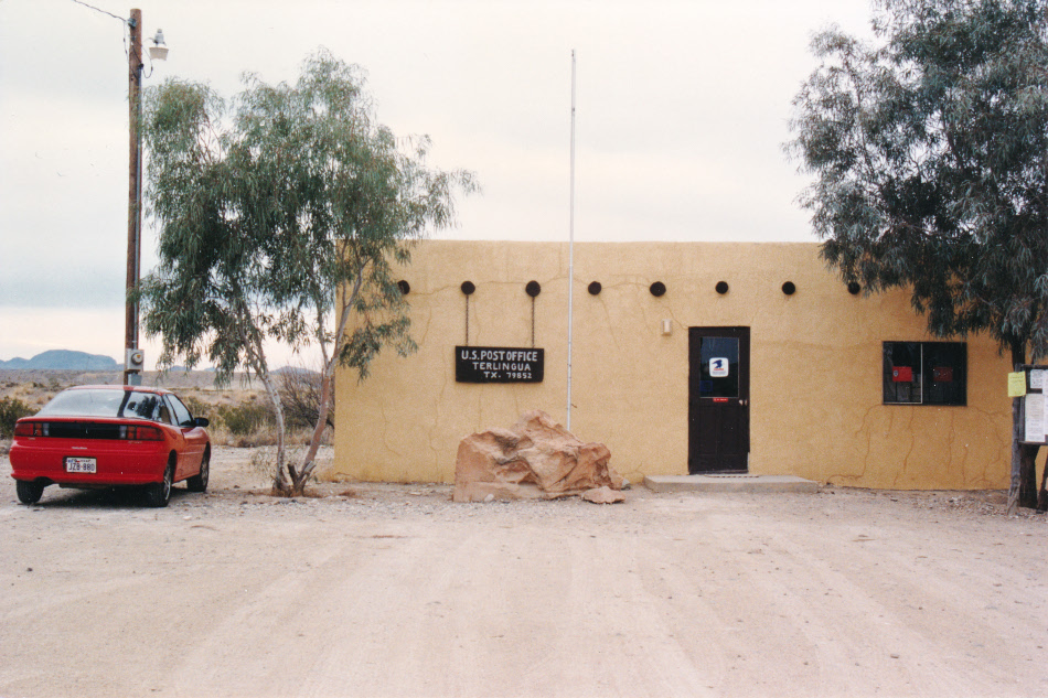 US Post Office Terlingua, Texas