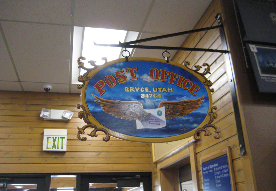 US Post Office Photo Bryce, Utah
