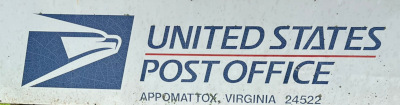 US Post Office Appomattox, Virginia