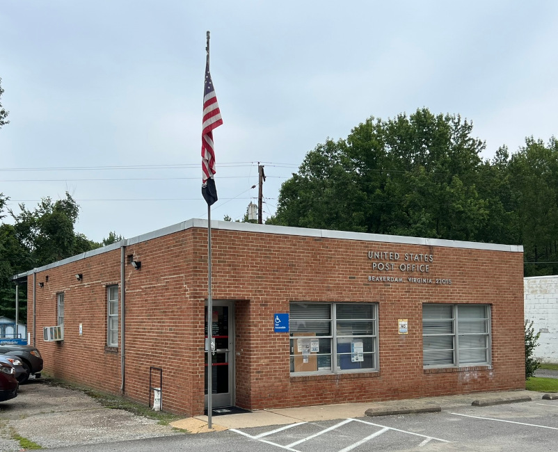 US Post Office Beaverdam, Virginia
