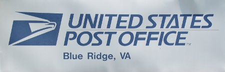US Post Office Blue Ridge, Virginia