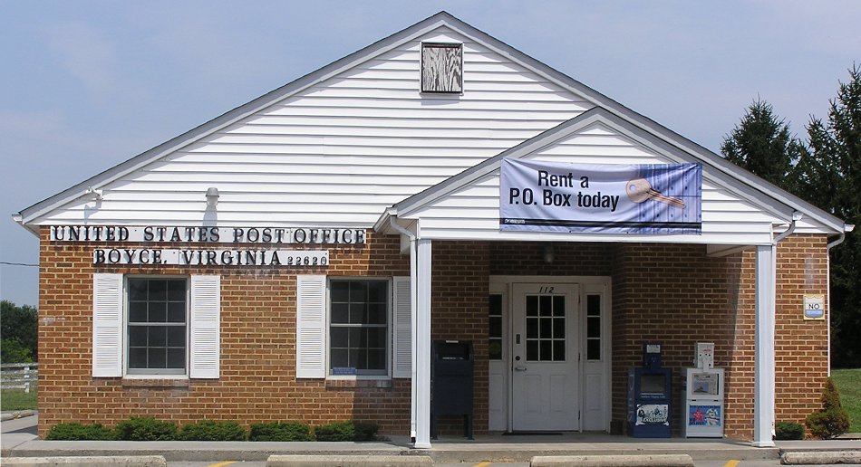US Post Office Boyce, Virginia