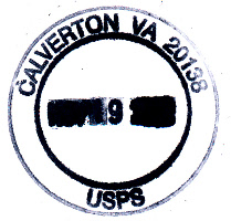 US Post Office Calverton, Virginia