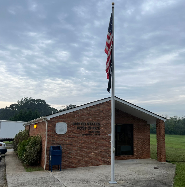 US Post Office Clifford, Virginia