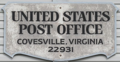 US Post Office Covesville, Virginia