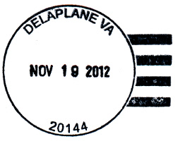 US Post Office Delaplane, Virginia