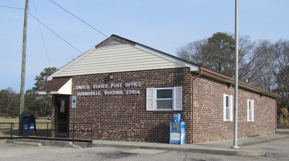 US Post Office Dunnsville, Virginia