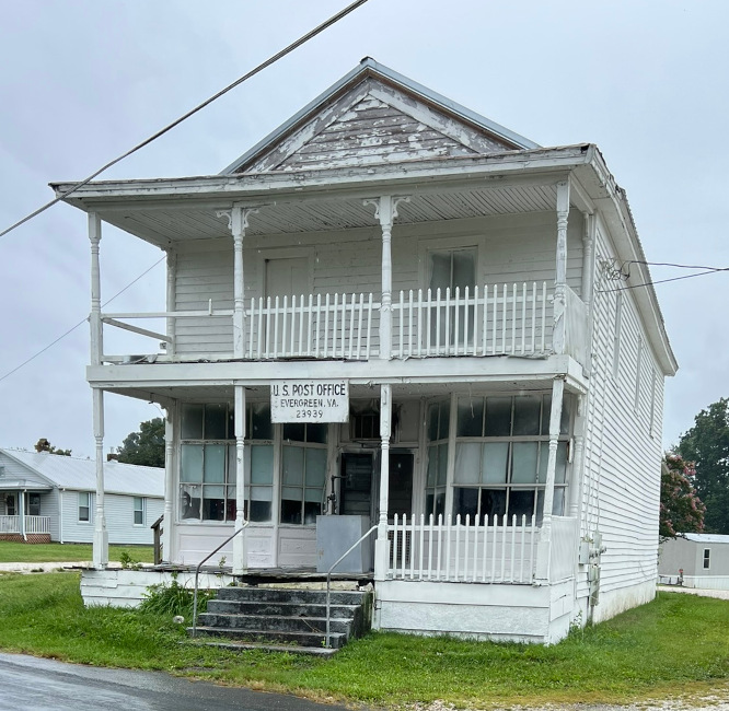 US Post Office Evergreen, Virginia