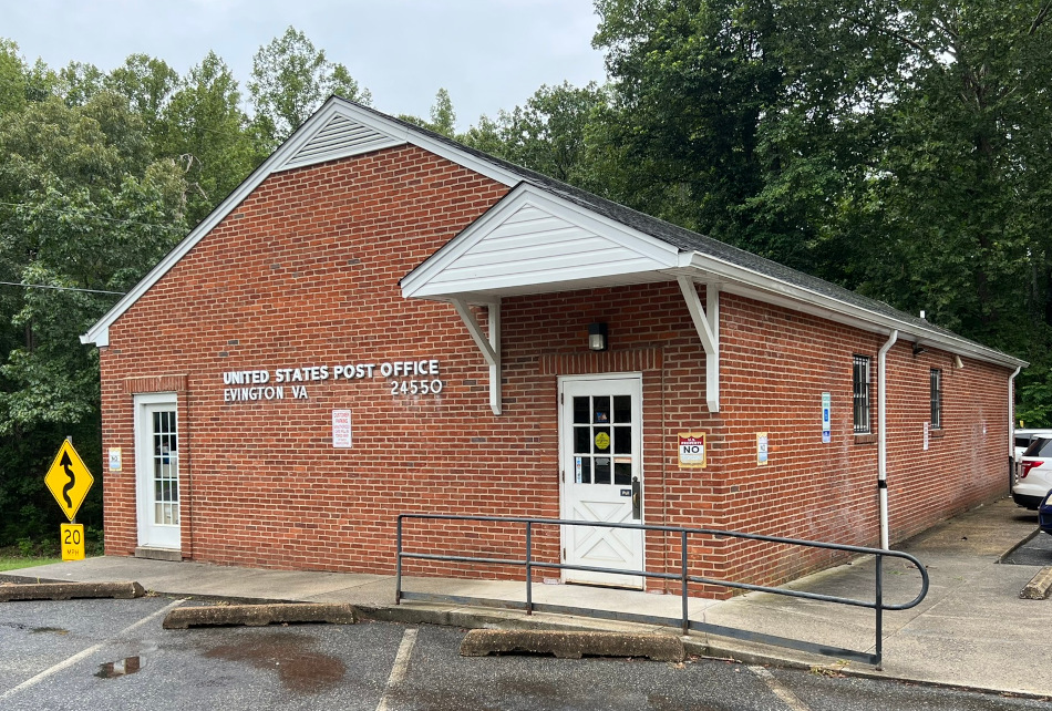 US Post Office Evington, Virginia